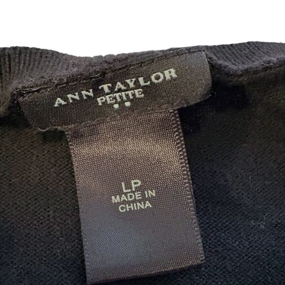 Ann Taylor 3/4 Sleeve Paisley Blouse - Size LP Large Petite - Business Casual - Picture 6 of 7